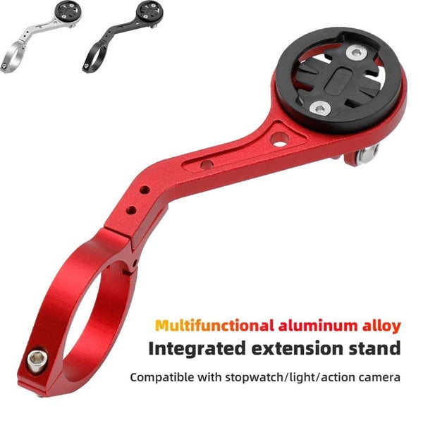 Stopwatch Extension Bracket Out front Handlebar Camera Mount Mount Holder Bike Computer Holder Mountain Bike Computer Multifunctional Aluminum