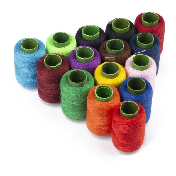 10pcs-bag Colorful Sewing Thread Household 302 Small Spool Hand Repair Thread Black Thread White Thread Polyester Thread For Sewing Clothes Sewing Su
