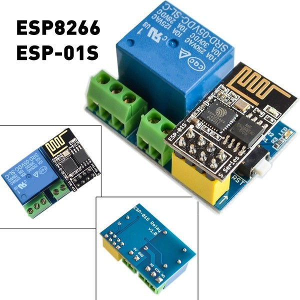 ESP8266 ESP-01S 5V WiFi Relay Module Things Smart Home Remote Control Switch Phone APP ESP01 ESP-01 Wireless WIFI Module