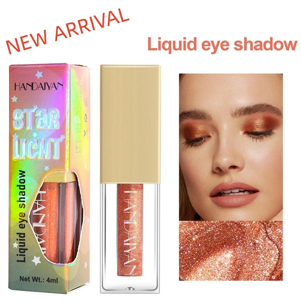 12 Color 4 ml Eyeshadow Ultra Shinny Glitter Long Lasting Mermaids Eyeliner Pearl Liquid Eye Shadow Eyes Makeup Cosmetics