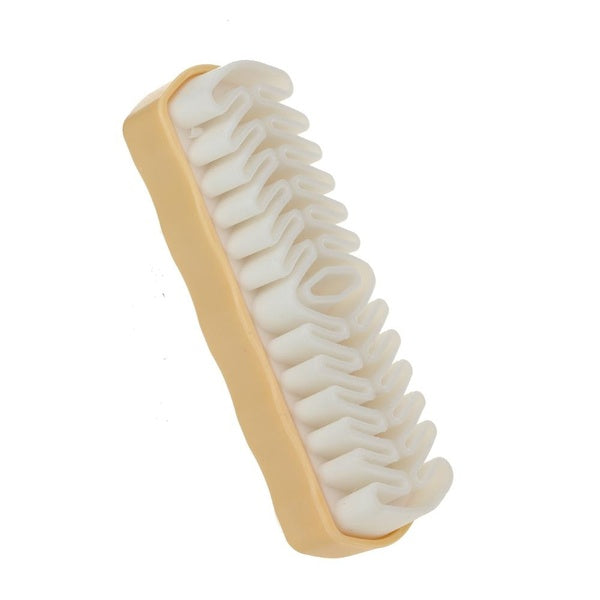 Leather Brush For Suede Boots Bags Scrubber Cleaner White Rubber Crepe Shoe Brush Household Necessary