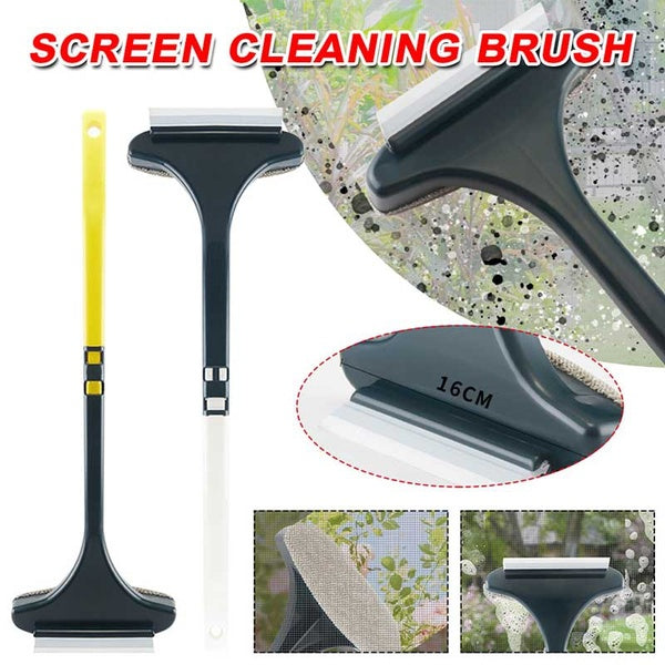 Multifunctional Screen Brush Household Tool Double-sided Window Glass Cleaner Plastic Clean Screen Window Dust Car Cleaning Tool