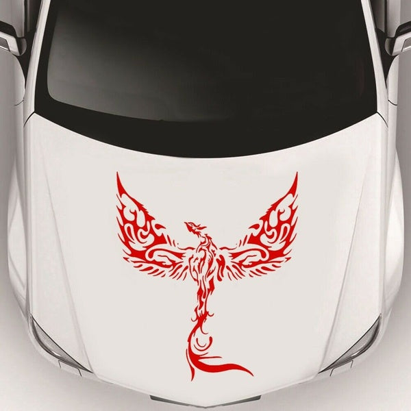 Car Truck Hood Roof Phoenix Bird Decal Body Vinyl Graphics Emblem Sticker DIY
