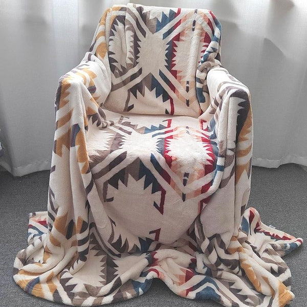 QuiltWhisper Bed blankets Winter single blanket nap blanket