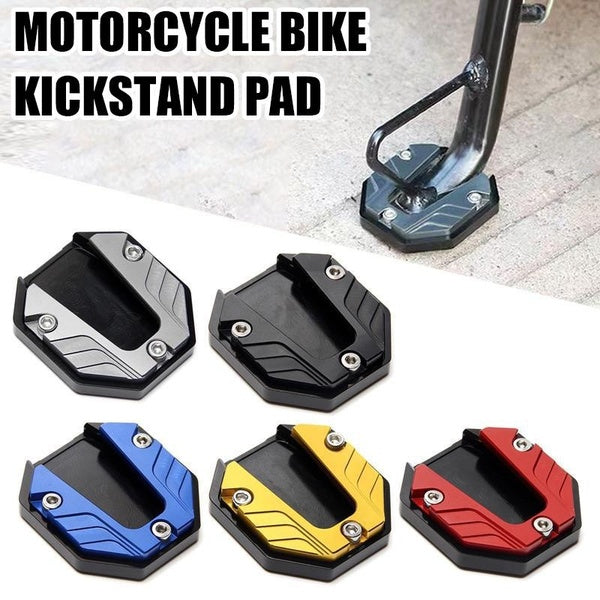 Universal Anti-skid Scooter Moto Kickstand Pad Vélo Kickstand Extender Pied Side Stand Extension Pied Pad Support Plaque Élargie Base Motos Accessoir
