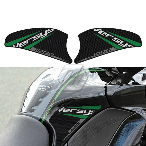 Motorcycle Side Tank Pad Protection Knee Grip Anti-slip for Kawasaki VERSYS 1000 2016-2022