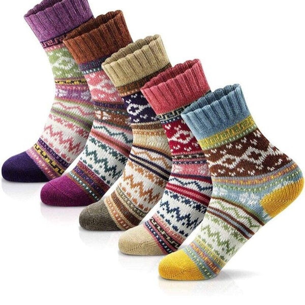 Women Socks Winter - Gifts for Women - Warm Thick Soft Wool Socks Christmas Gifts Socks Cozy Crew Socks