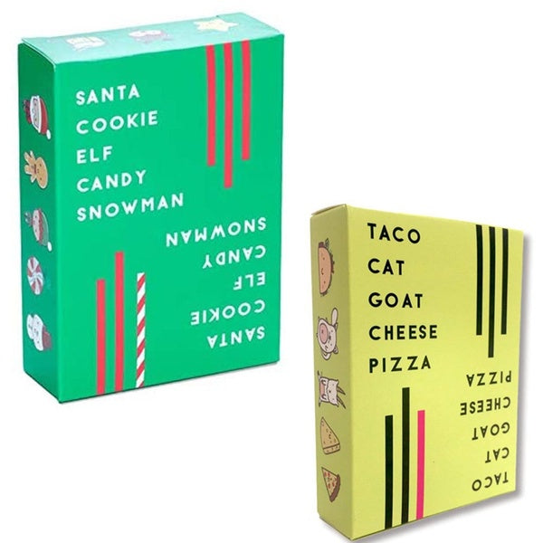 Taco Chat Fromage De Chèvre Pizza Santa Cookie Elf Candy Jeux De Cartes