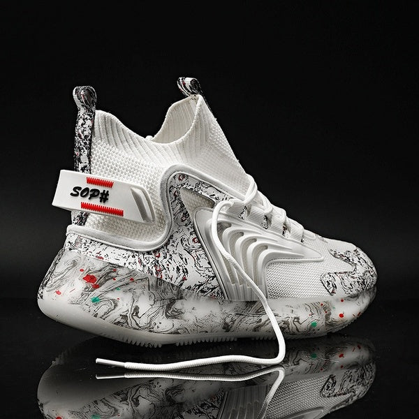 Chaussures de sport pour hommes de mode Chaussures de sport Chaussures de course Chaussures de marche Mesh Respirer Confort Baskets de mode Tennis Gy