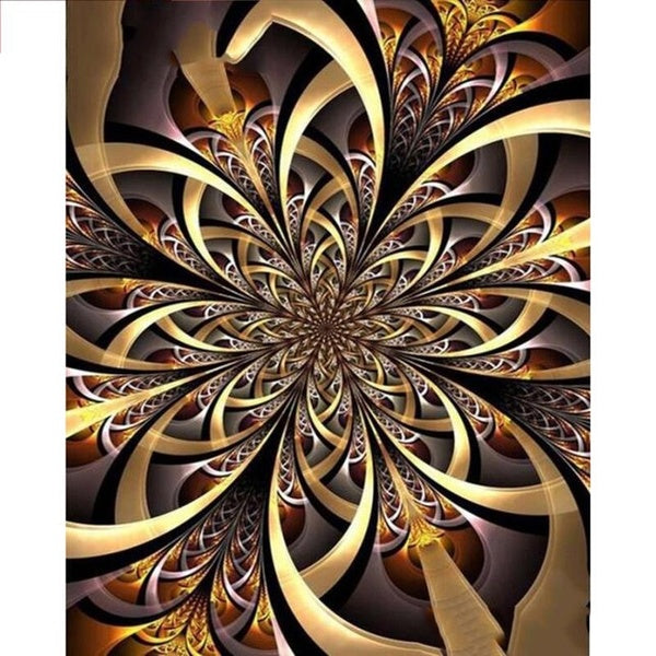 5D Diamond Painting Full Drill Diamond Embroidery "Mandala Flower" Rhinestone Handmade Home Decor