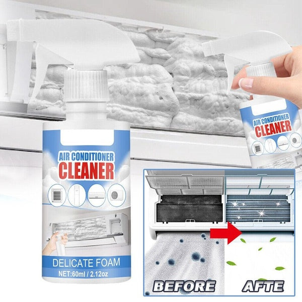 Air Conditioner Foaming Cleaner Air Con Coil Foam Cleaning Spray Household Use 1-2pcs