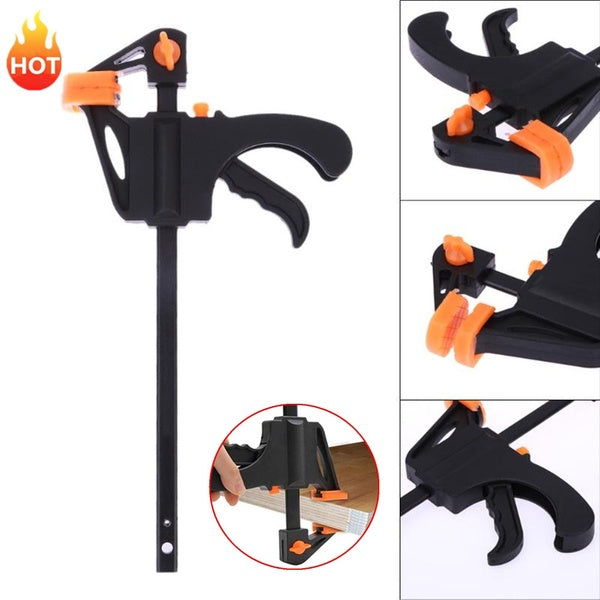 1-2-4 pièces 4 pouces rapide cliquet libération vitesse presser le travail du bois barre de travail pince Clip Kit épandeur Gadget outil bricolage ma