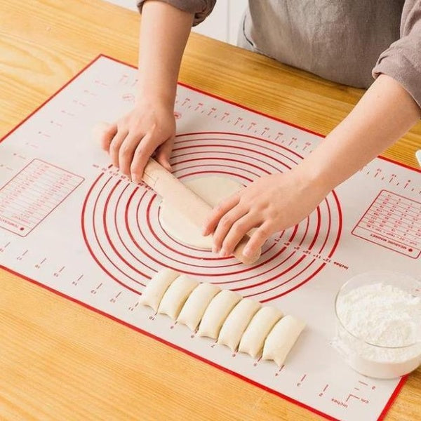 Tapis de cuisson en silicone Pâte à pizza Pâtisserie Gadgets de cuisine Outils de cuisson Ustensiles Ustensiles de cuisson Accessoires de pétrissage