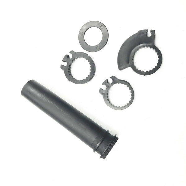 7-8" 22mm Handle Bar Handlebar Hand Grip Cables Throttle Sleeve Tube Motorcycle