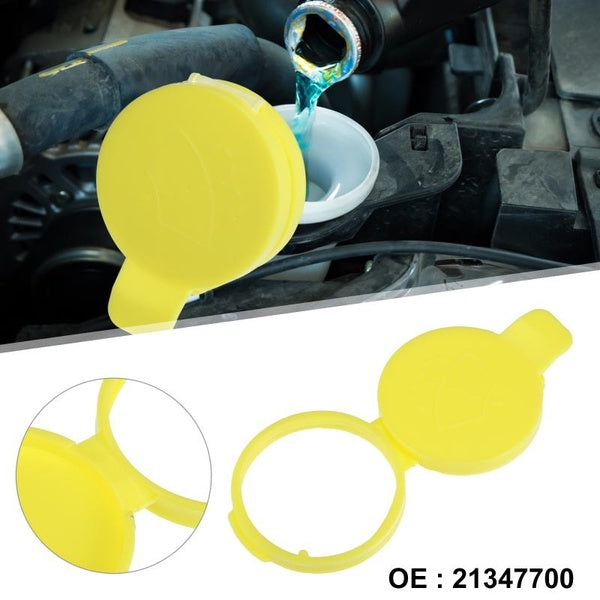 21347700 Yellow Windscreen Washer Bottle Cap Screenwash for Saab 9-5 1999-2009 for Saab 9-3 2003-2011 for Saab 9-3X 2010-2011