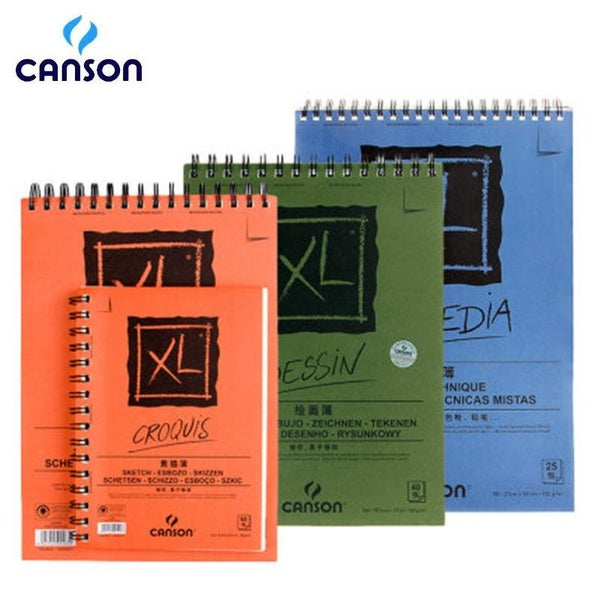 CANSON XL série 16K 300g 25 feuilles livre Art peinture livre pour croquis marqueur livre acrylique aquarelle papier tampon papier livre