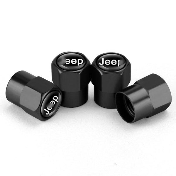 4-8Pcs-Set Auto Car Wheel Tire Air Valve Caps Stem Cover Accessories Decoration Birthday Gift Fit For Jeep Wrangler Accessories Renegade Compass Cher