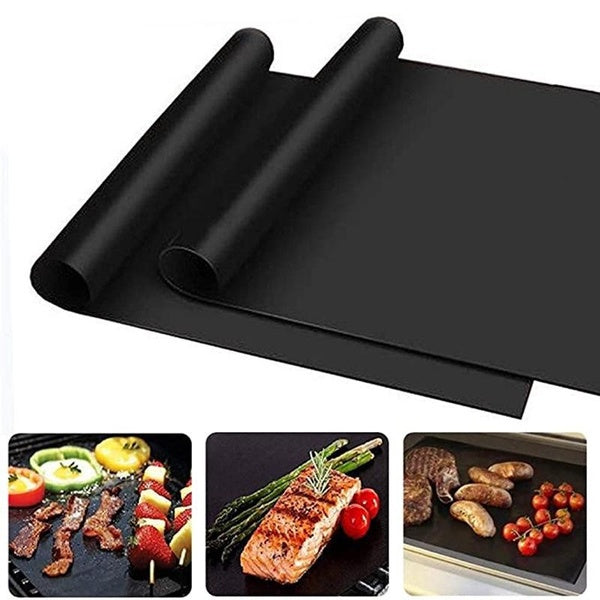 Barbecue Mat 40*33cm Non-stick Baking Mat Barbecue Tool Cooking Barbecue Sheet Heat Resistant and Easy To Clean Kitchen Tools