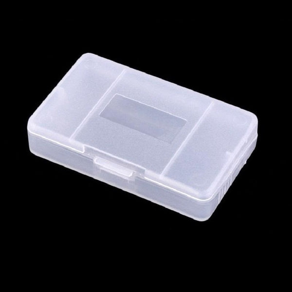 Boîte de rangement de jeu transparente Collection de cartes Protection anti-poussière cartouche étui de carte de jeu pour Game Boy Advance GBA SP