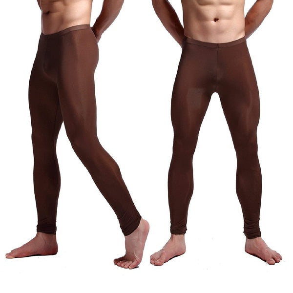 Men Thermal Leggings New Arrival Collection for Men Compression Tights Thin Thermal Leggings Smooth Breathable Ultra Strong Tights Low Rise Slim Legg