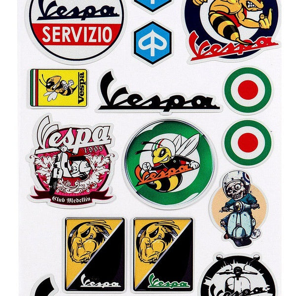 Reflective Motorcycle Stickers Italy Flag Case Decals For PIAGGIO VESPA GTS Primavera 150 SPRINT 125 200 250 300ie