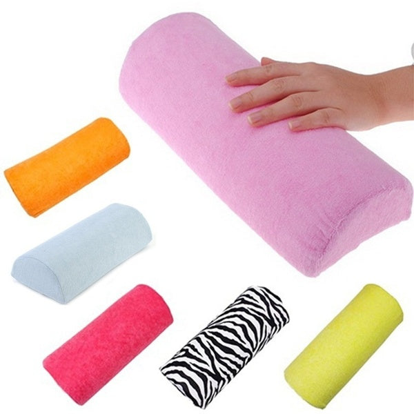 Mode Demi-main Coussin Reste Oreiller Nail Art Conception Manucure Soins Salon Doux Colonne