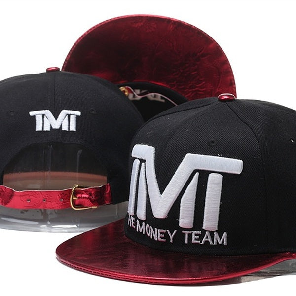 Black Red TMT Trucker Snapback Adjustable Cap Baseball Hat Fashion Caps Hip Hop Hats