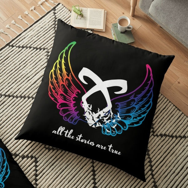 Shadowhunters Stories Are True Black Printed Pillowcase Sofa Car Soft Cushion Cover Case Home Decor Accessories Matron Inn