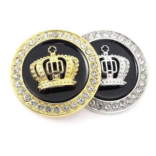 Crown logo Car Sticker Emblem Auto Badge Decal