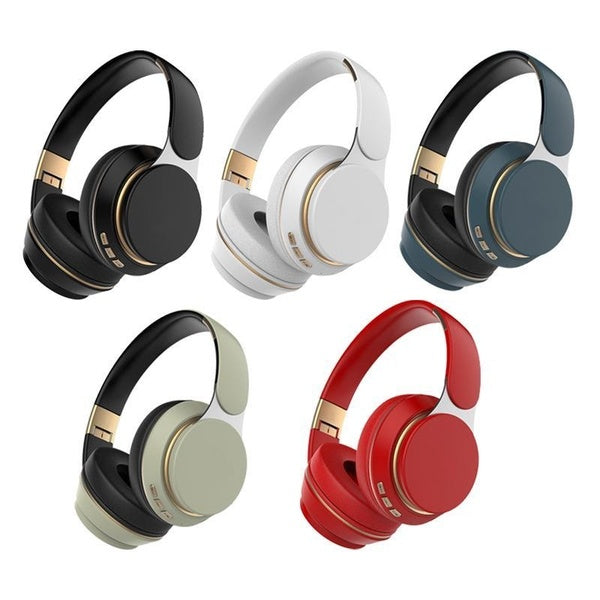 Casque sans fil Bluetooth 5.0 casque pliable écouteurs HiFi 9D basse stéréo écouteur Sport casque avec microphone pour Smartphones, tablettes, ordina