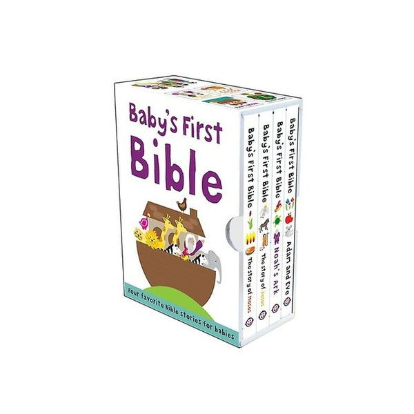 Baby's First Bible Boxed Set: The Story of Jesus Noah's Ark the Story of Moses Adam and Eve, Priddy Books