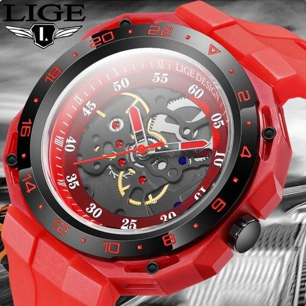 LIGE nouvelle montre à Quartz pour hommes montres pour hommes de marque supérieure montre-bracelet à Quartz carrée de luxe montre lumineuse étanche p