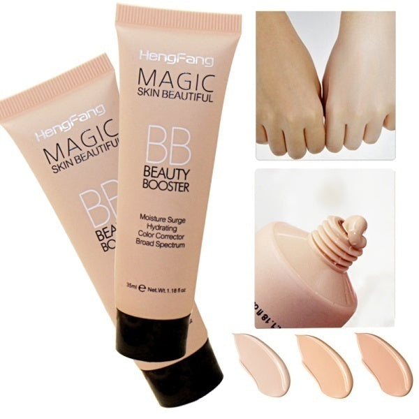 Brighten Base Makeup Kit Sun Block Long Lasting Waterproof Face Whitening Brand Foundation Hengfang BB Cream Makeup Concealer