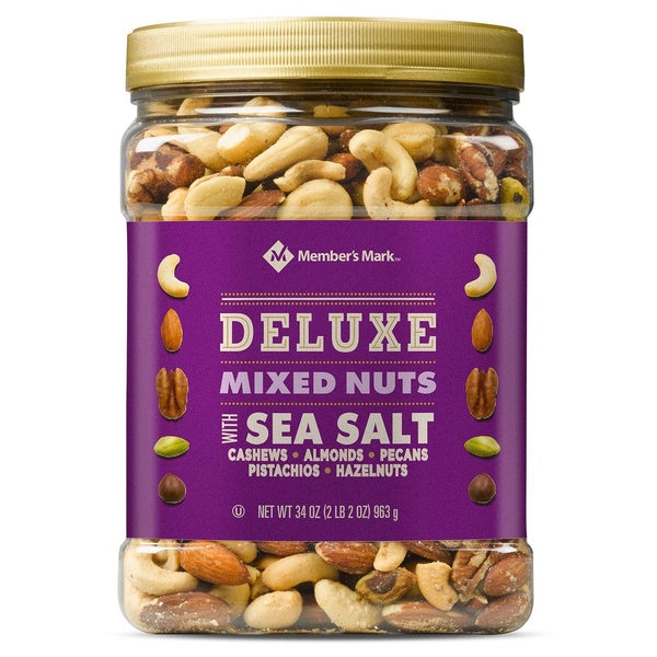 Member's Mark Deluxe Mixed Nuts with Sea Salt (34 oz)