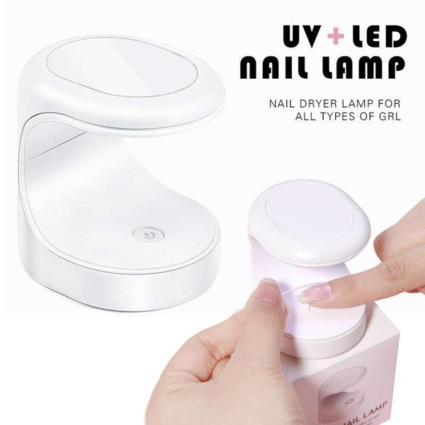 1 Pcs Mini Nail Dryer UV Lamp Manicure Machine Single Finger Nails Art Tool Gel Polish Nail Dryer LED Nail Lamp Manicure Tools
