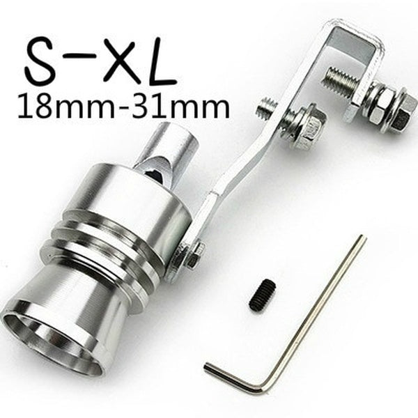 High quality turbocharging Sound Whistle turbo charger Sound Whistle Exhaust Pipe Blowoff Whistle Valve Simulator Turbo Sound Whistle Color Random Ca