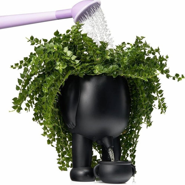 Vase à fleurs en céramique Art Sculpture créative Pot de pisse Planteur, Pot de pisse pour plantes, Pot de plante pipi, Pot de fleur Vase drôle Arran