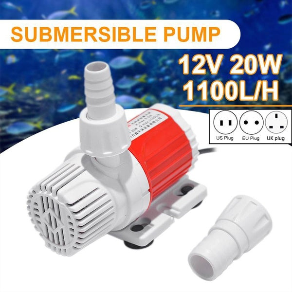 Fish Tank DC Submersible Pump DC12V Fish Tank Filter Circulating Pump High-lift Ultra-quiet Micro-pump Aquarium Pump