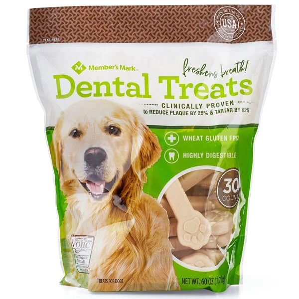 Member's Mark Dental Chew Treats for Dogs (60 oz)
