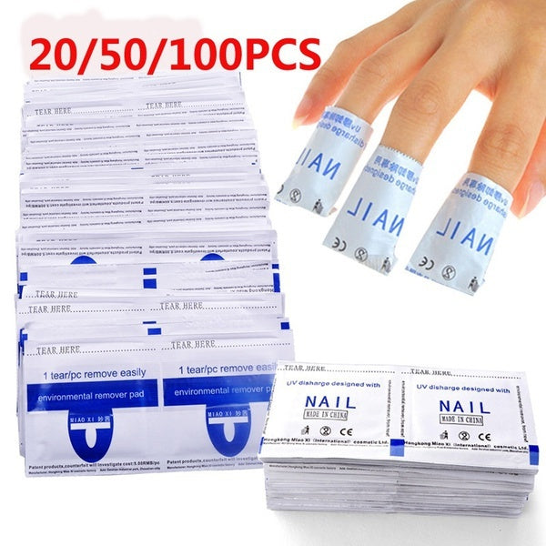 Professional Gel Polish Remover Wraps Nail Art Gel Polish Nail Art Cleaner Nail Polish Remover Wipes