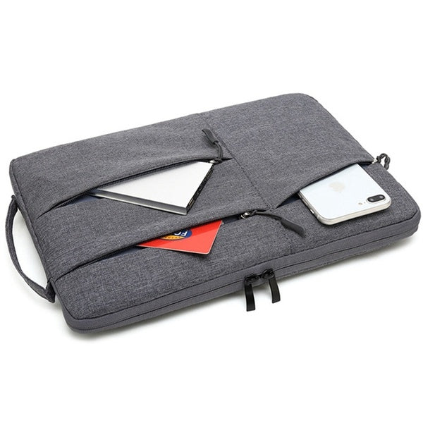 Waterproof Laptop Bag PC Notebook Cover Zipper Tablet Sleeve Case For IPad Pro 11 Pro 12.9 Macbook Air 11"12" 13"13.3"14" 14.6"15"15.6" HP Lenovo Xia