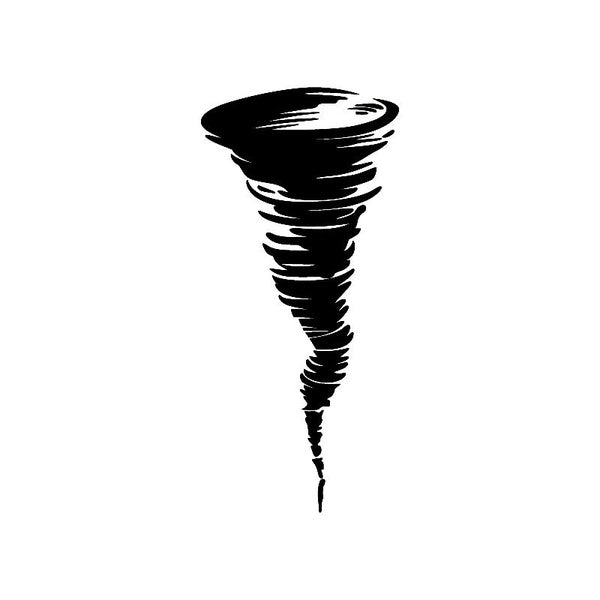 Tornado Hurricane Storm Vinyl Car Sticker Funny Car Decal for Car Window Body Decoration