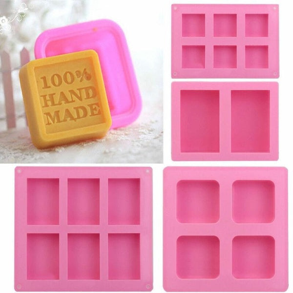 Silicone Ice Cube Round Candy Chocolate Cake Cookie Cupcake Soap Molds Mould DIY