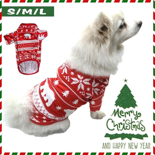 Family Christmas Sets Dogs Christmas Matching For Pet Holiday Xmas Sleepwear