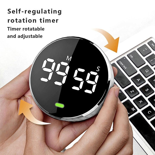 Digital Kitchen Timers Visual timers Large LED Display Magnetic Countdown Countup Timer for Classroom Cooking Fitness Baking Studying Teaching