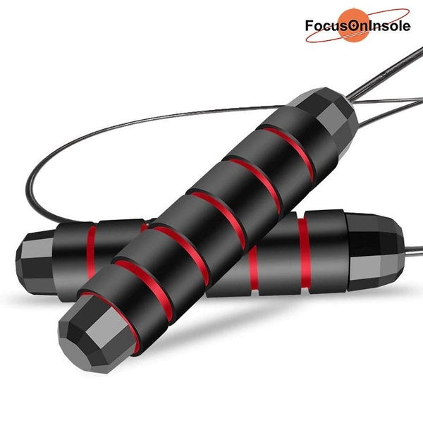 FocusOnInsole 1PC Vitesse Corde À Sauter Fil D'acier Corde À Sauter Exercice Réglable Corde À Sauter Fitness Entraînement Entraînement Équipement De