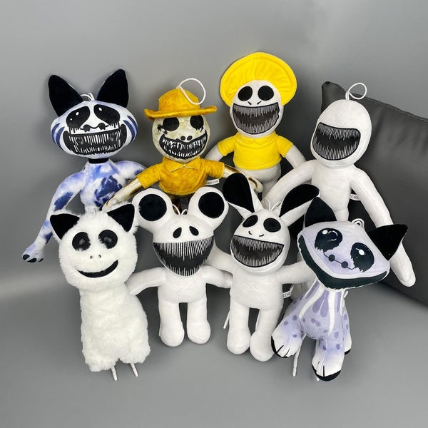 2024 Zoonomaly Plush Toys Horror Cat Plushies Doll Monster Stuffed Toy Anime Figure Toy Panda Pillow Kids Birthday Gifts