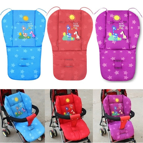 Baby Stroller Cushion Child Cart Seat Cushion Pushchair Cotton Thick Mat（3 Colors）