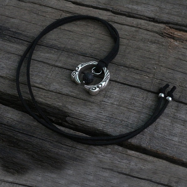 viking odin's raven ring cute bird rings men necklace Viking wedding ring. crow pendant Pagan Jewellery