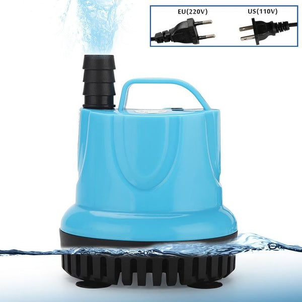 Water Pump Fish Tank Submersible Pump Bottom Suction Pump Water Change Pump Bottom Filter Manure Suction Pump for Aquarium